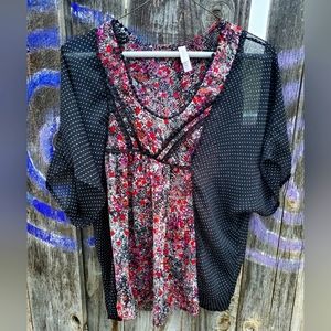 Sheer top/nightwear by xhilaration sz XS